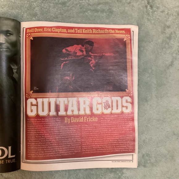 Rolling Stone Magazine John Mayer Issue 1022 February 22, 2007 Barack Obama - Picture 5 of 11